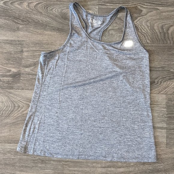 New Balance Tops - Large Grey New Balance Activewear Tank Top